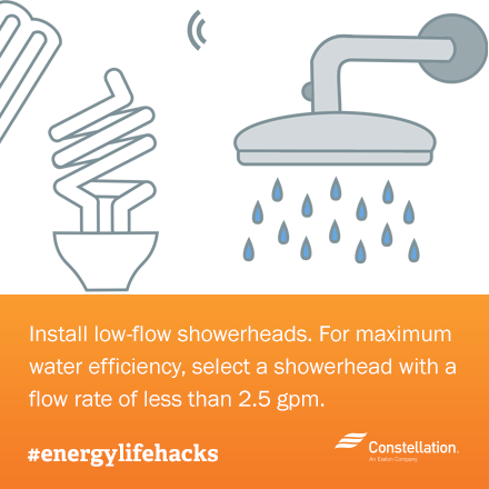Home Energy Hack: Cut Down Your Showers, Save Energy
