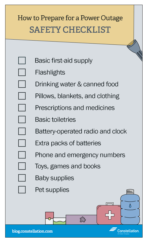 Outage Preparedness, Plan For Extended Outage