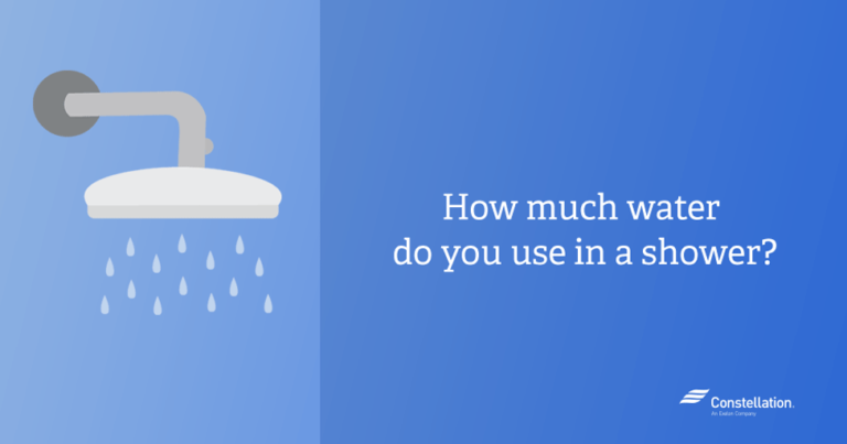 How Much Water Do Showers Use blog.constellation.com