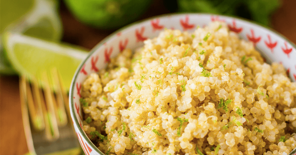 coconut lime quinoa