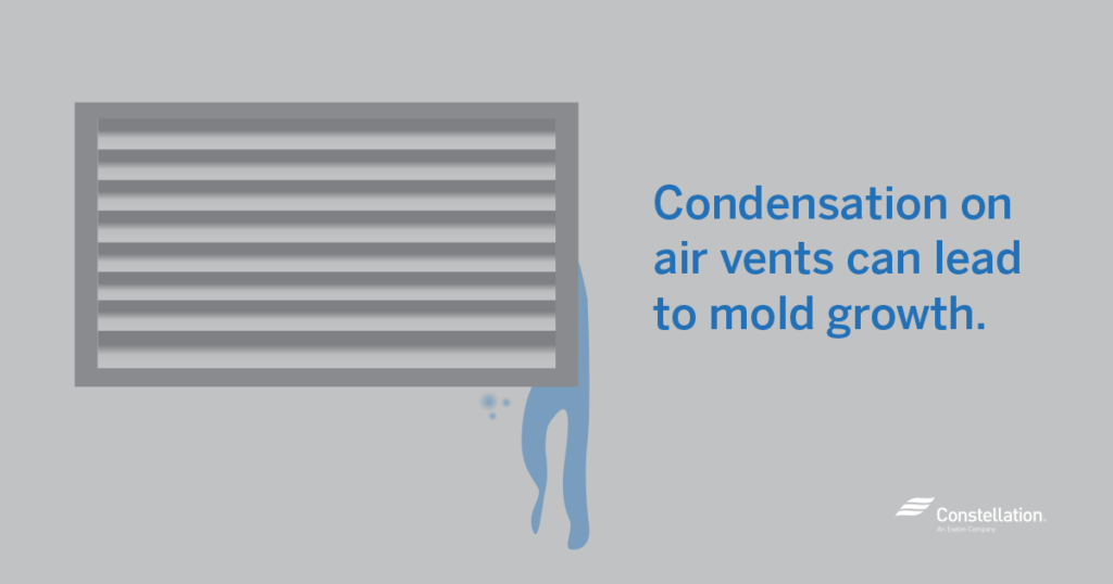 Condensation on Air Ducts