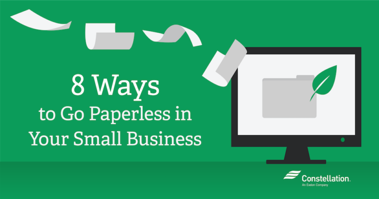 environmental benefits of going paperless