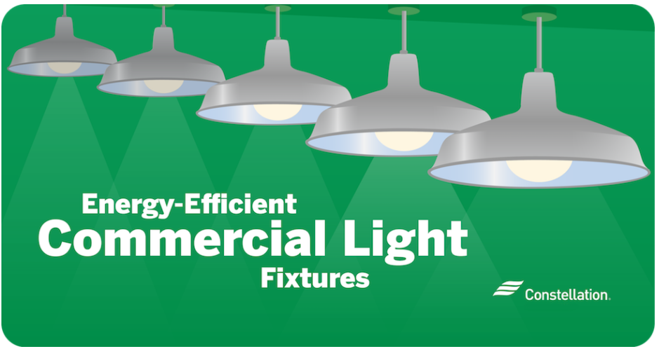commercial ceiling lights hanging from the ceiling