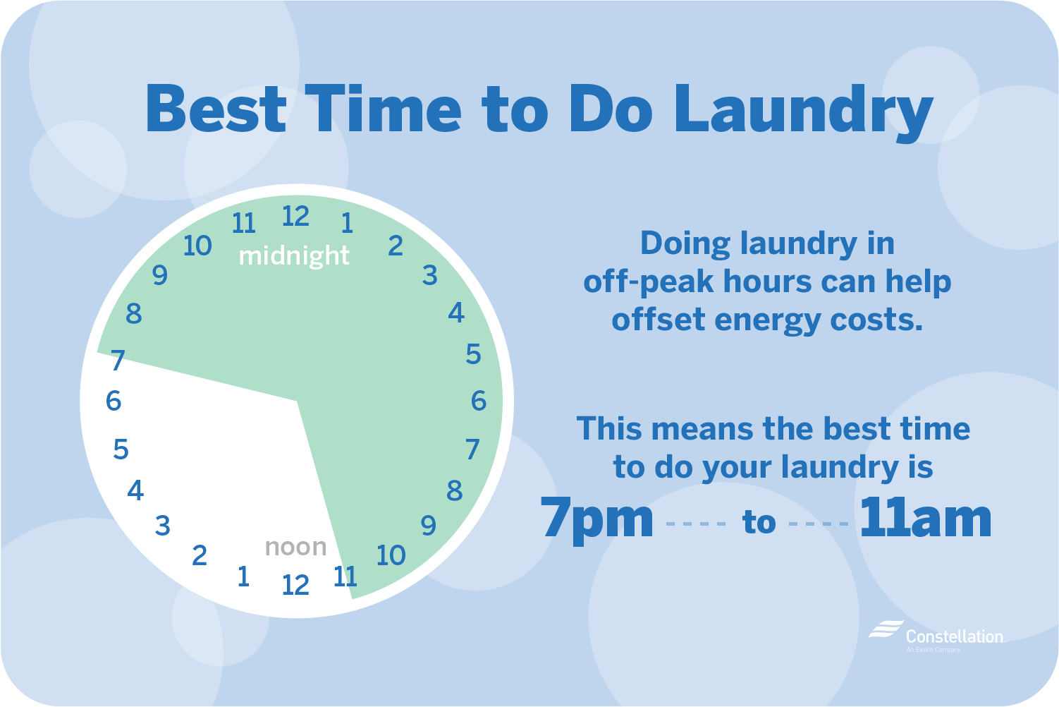 Are You Saving Energy on Laundry Day? Constellation