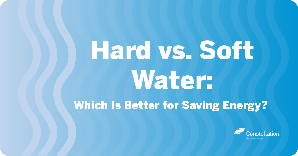 Hard versus soft water: which is better for saving energy?