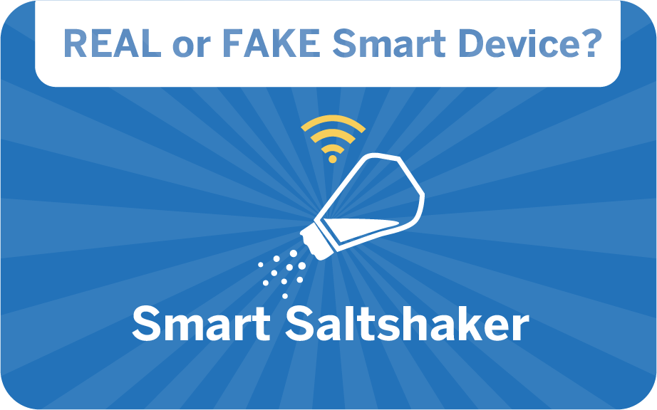 weird gadget quiz - smart salt shaker