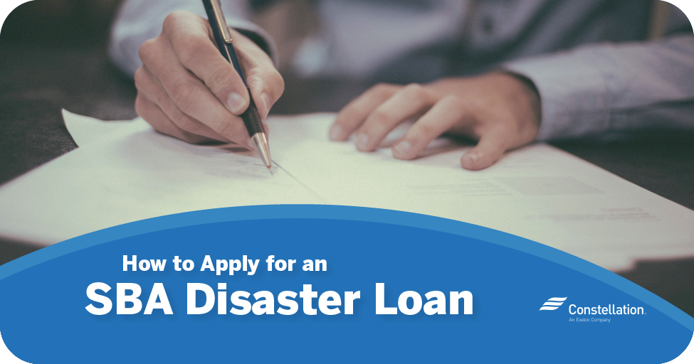 How to apply for an SBA disaster loan