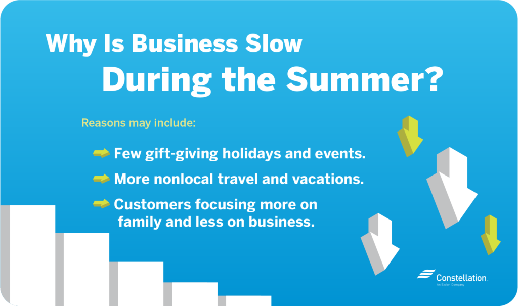 SmallBusiness Marketing Tips for a Slow Summer Constellation