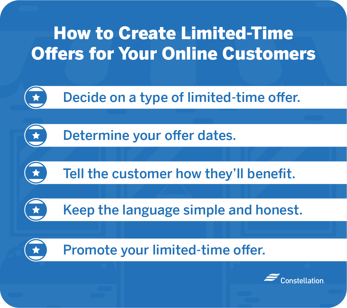 Creating limited-time offers for your online customers