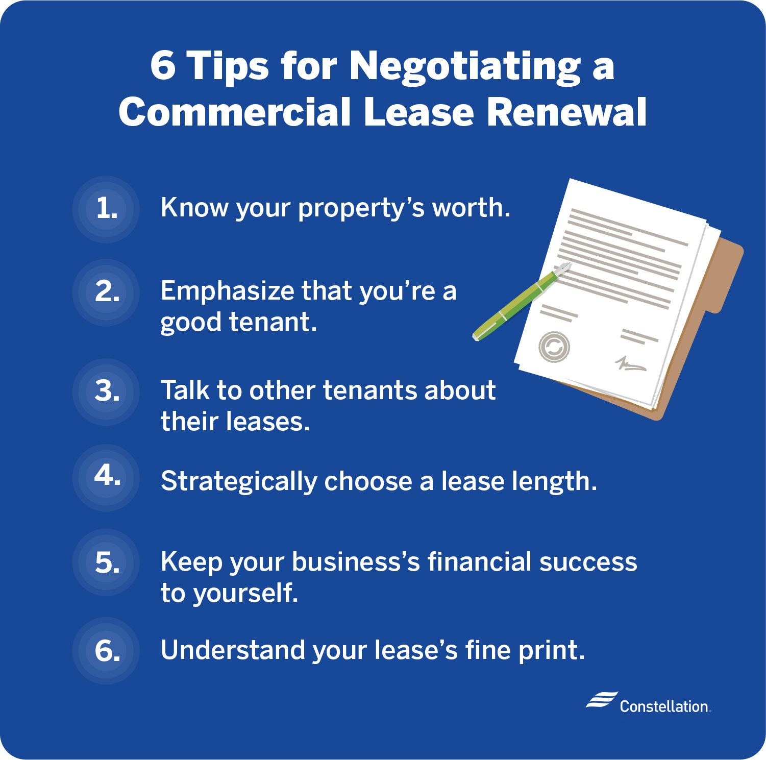 6 tips for how to negotiate a commercial lease renewal