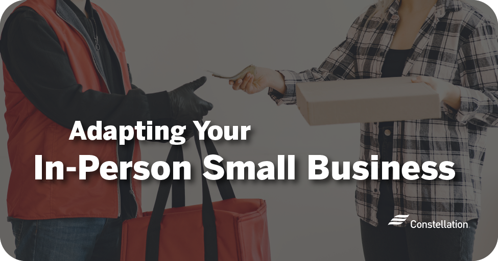Adapting your in-person small business