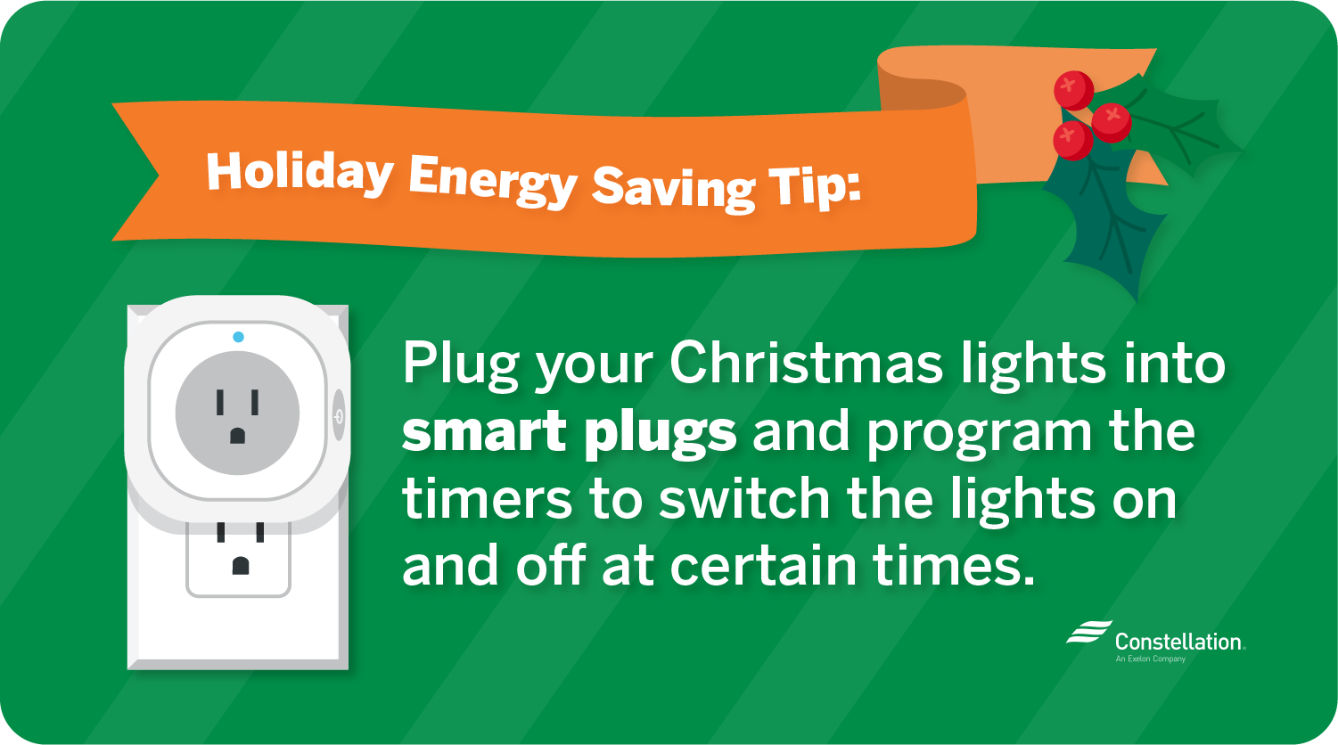 Make your life easier and save energy this Christmas…