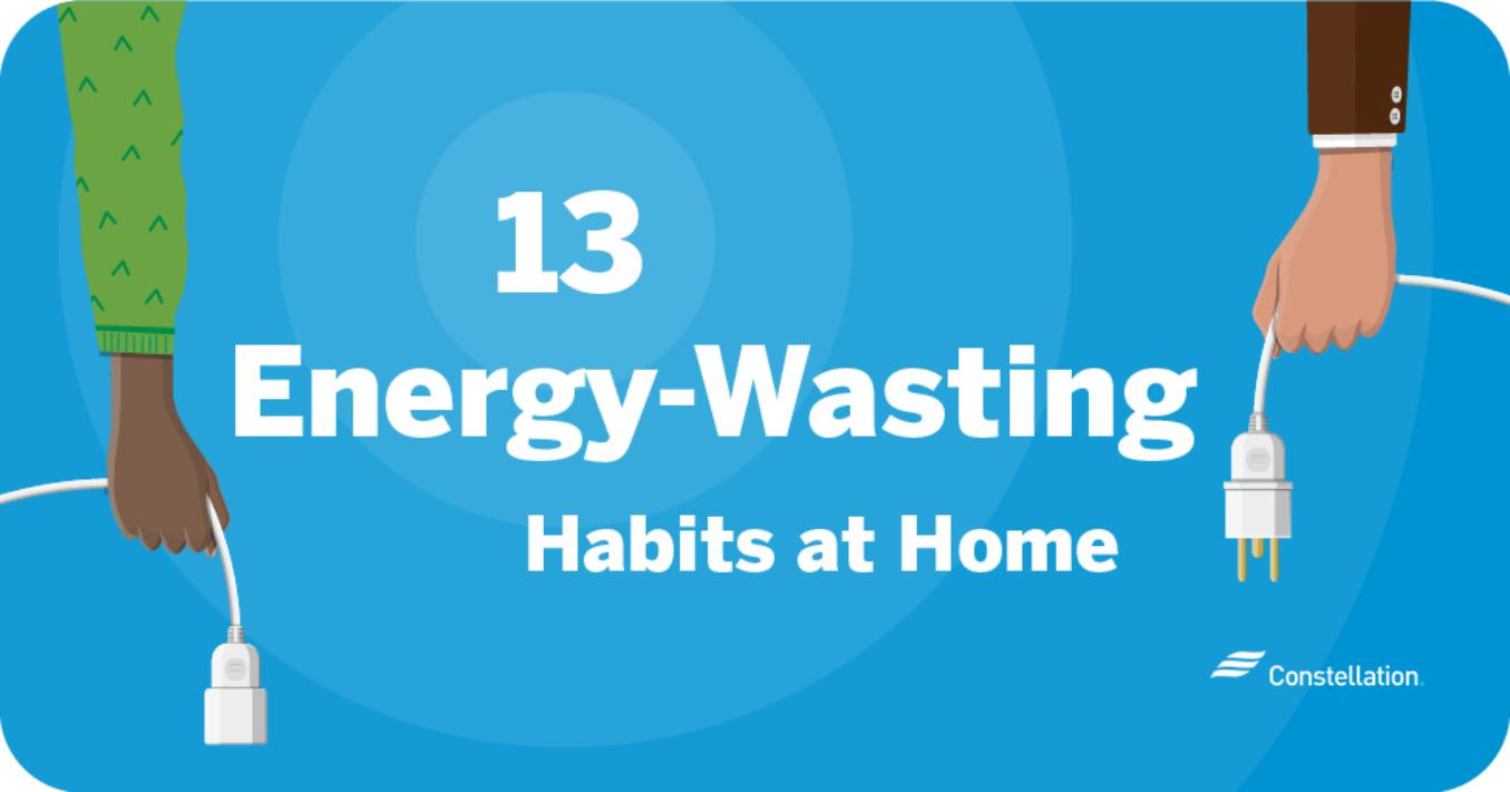 13 energy wasting habits at home
