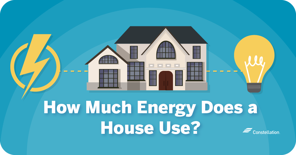 How much energy does a house use?