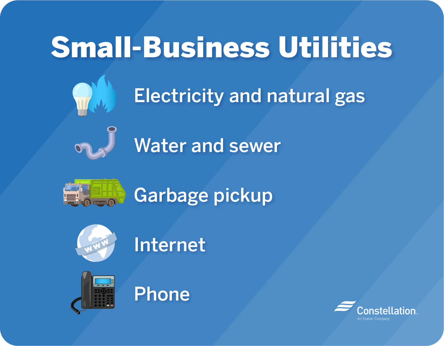 types of data collected by typical power utility companies