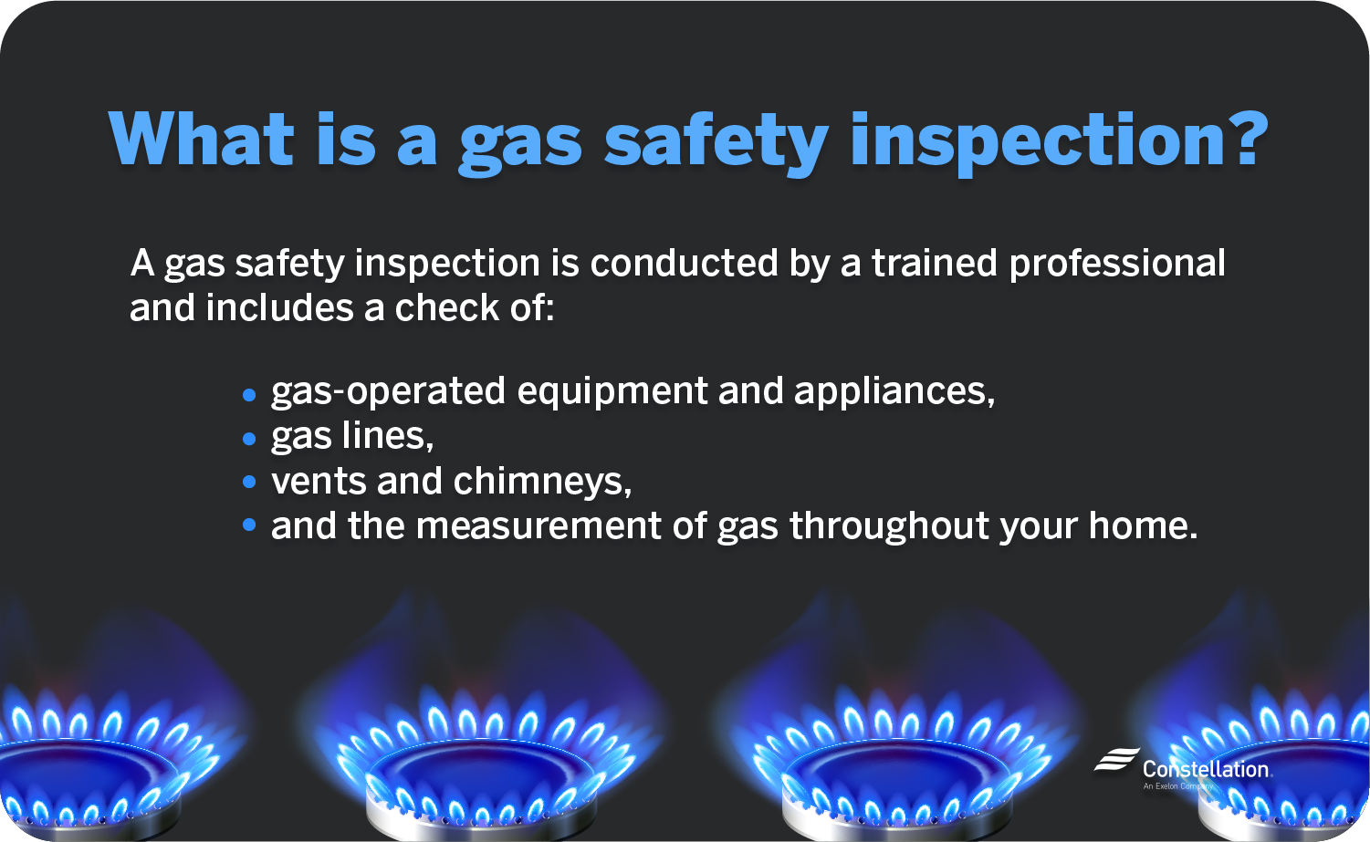 What is a gas safety inspection?
