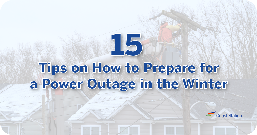 15 tips on how to prepare for a power outage in the winter