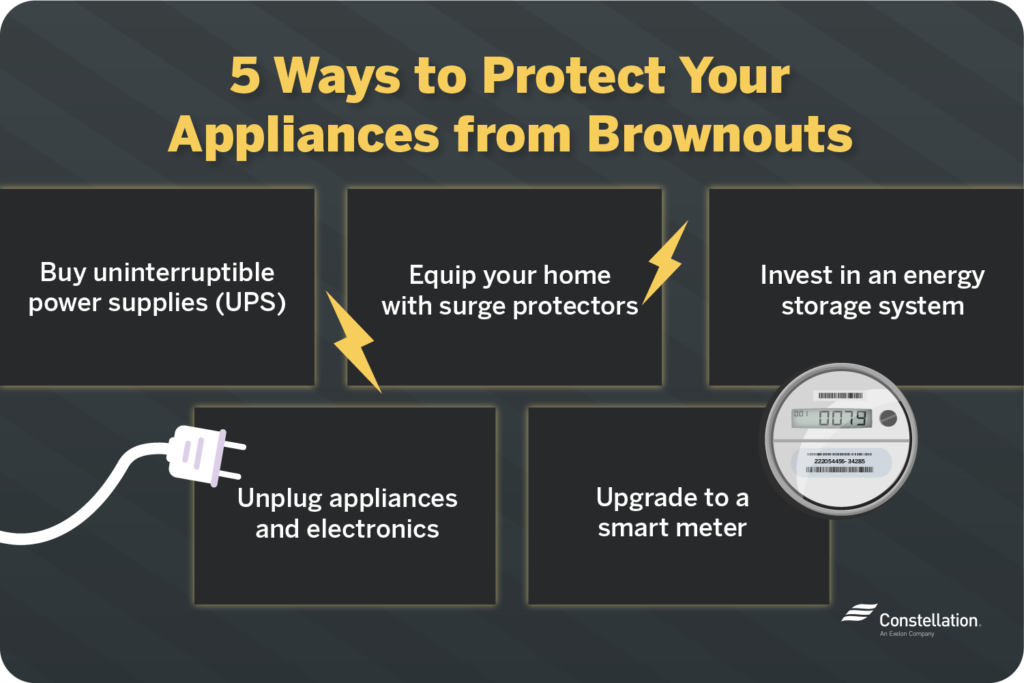 How to Protect Appliances from Brownouts Constellation