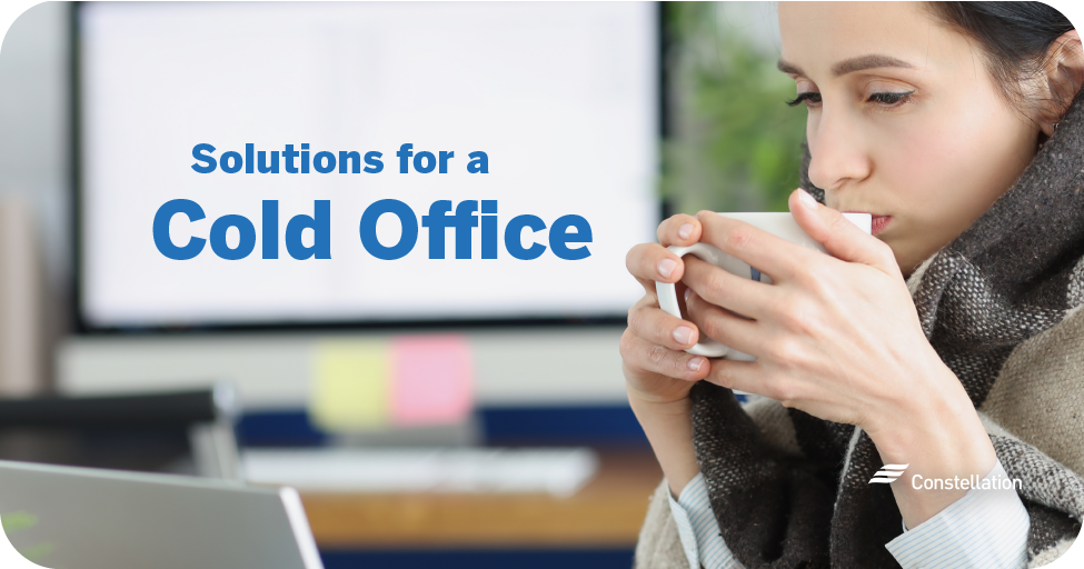 5 Tips for Keeping Warm at Work
