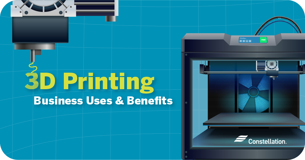 3D printing business uses and benefits