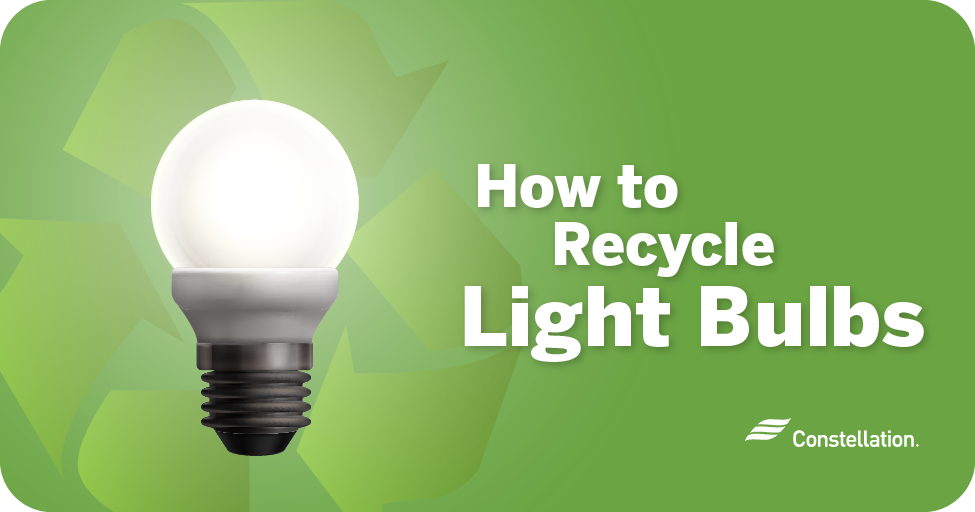 How to recycle light bulbs