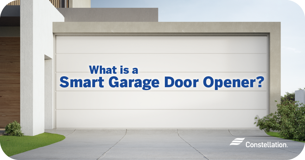 What is a smart garage door opener?