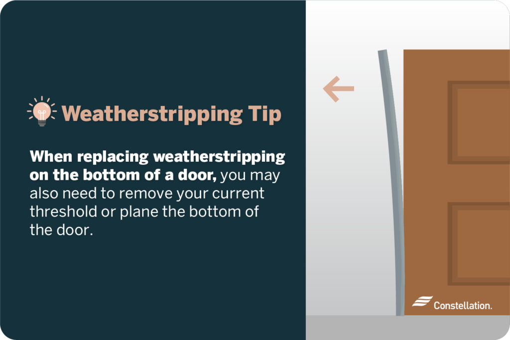 Types Of Weatherstripping | Constellation