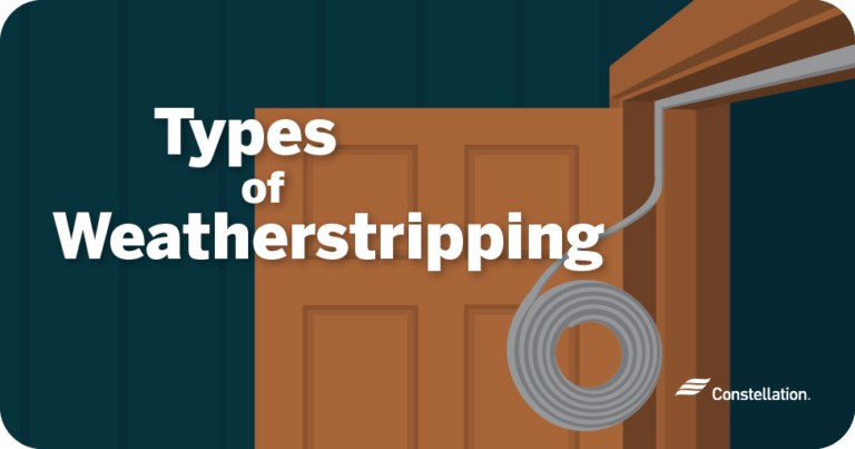 Types of Weatherstripping | Constellation