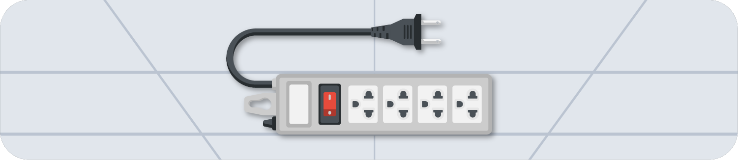 Energy efficient surge protector.