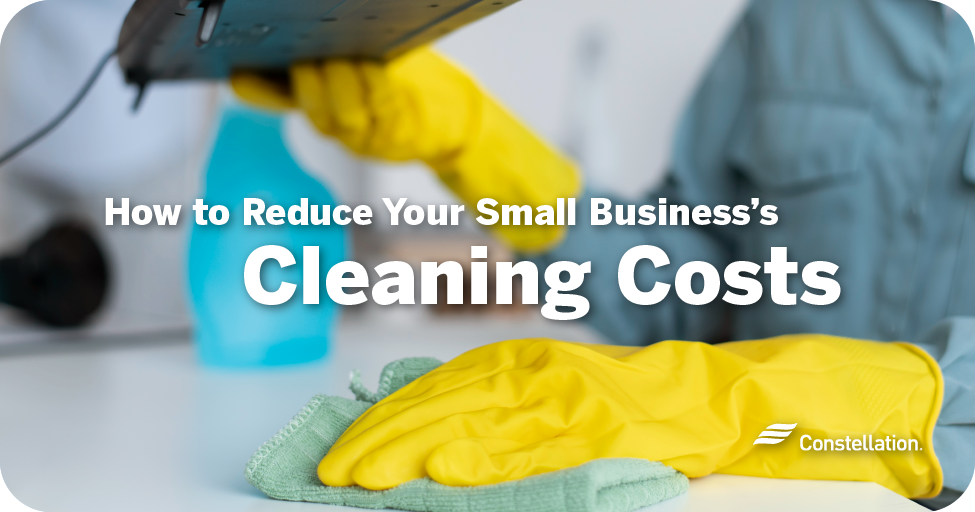 How to reduce your small business’s cleaning costs.