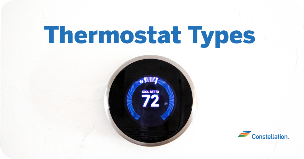 Types of Thermostats Constellation