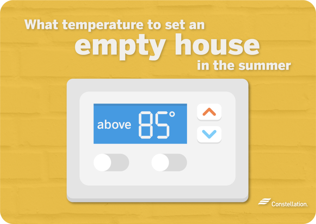 What Temperature to Leave a Vacant House Constellation