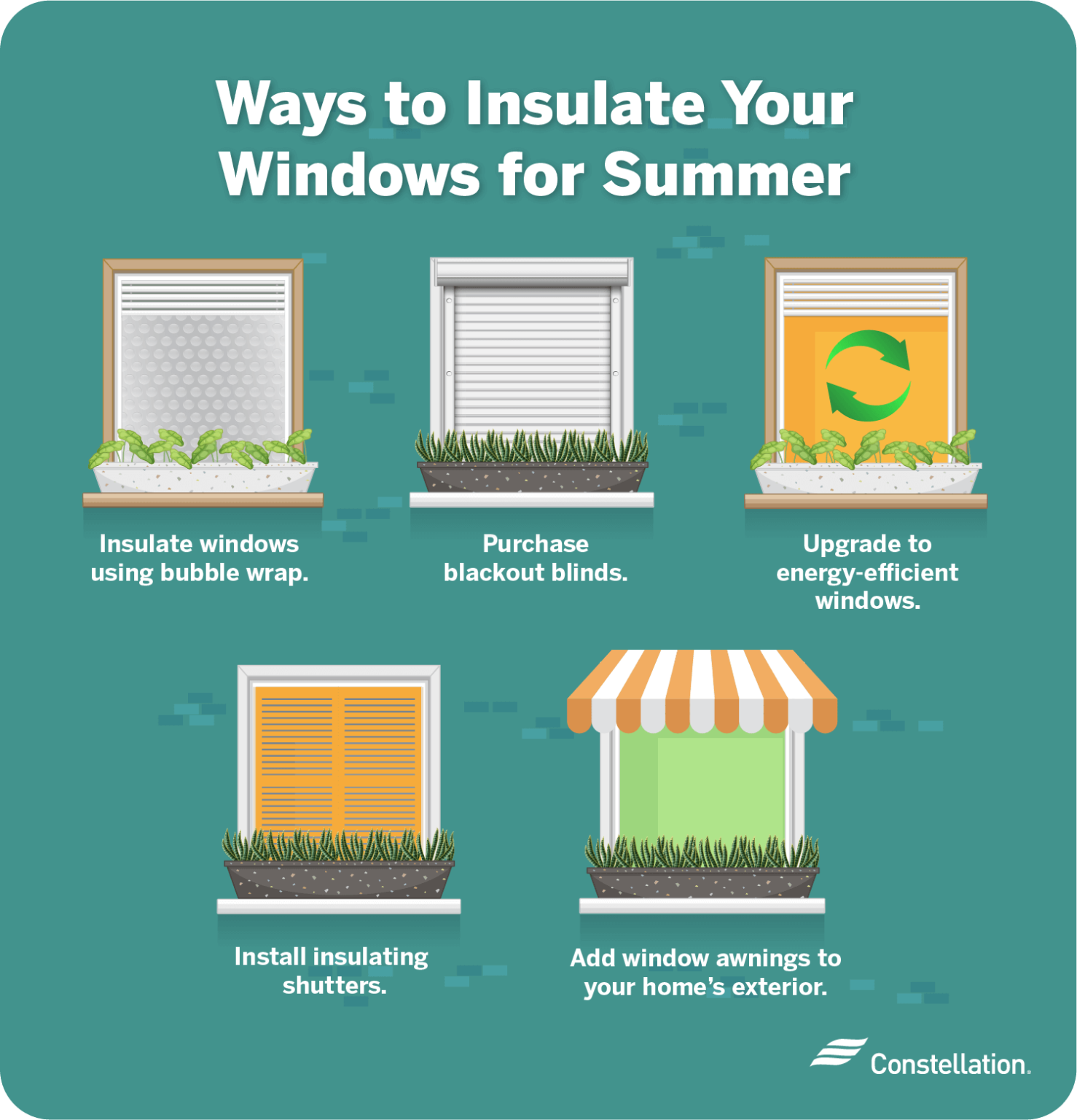 How to Insulate Windows to Keep Heat Out | Constellation