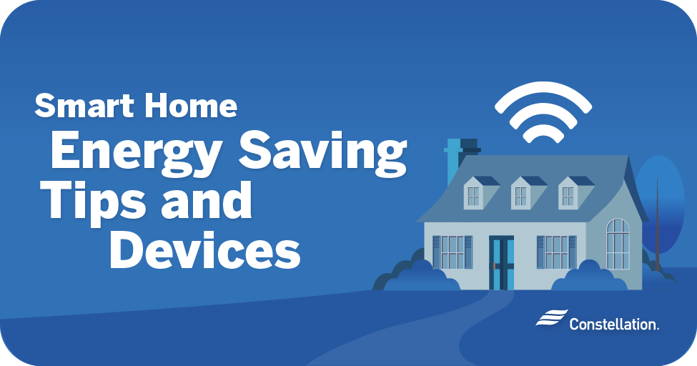 Smart home energy saving tips and devices.
