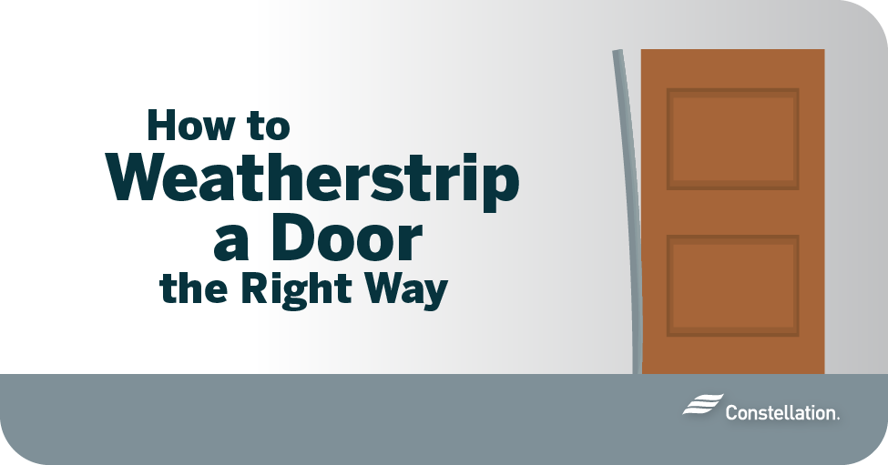 How to weather strip a door the right way.