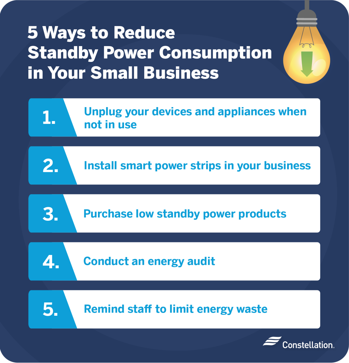 Reducing Your Business’s Standby Power Usage Constellation