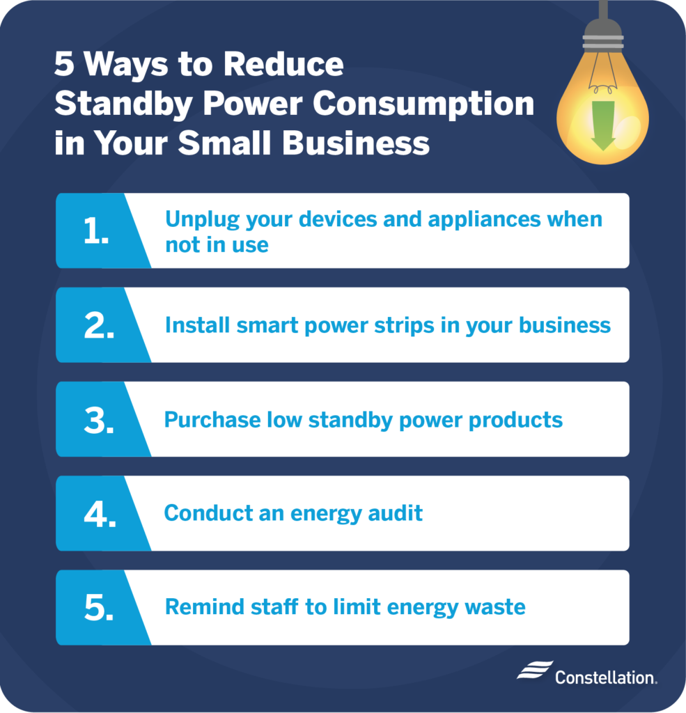 Reducing Your Business’s Standby Power Usage Constellation