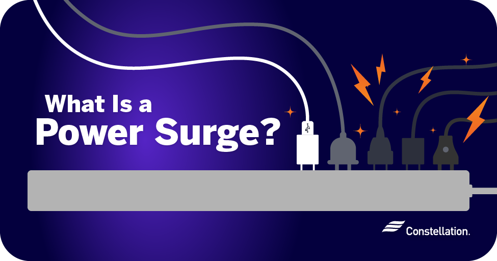 What is a power surge?