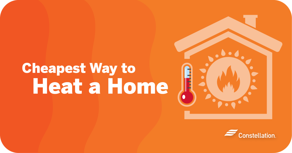 Cheapest way to heat a home.