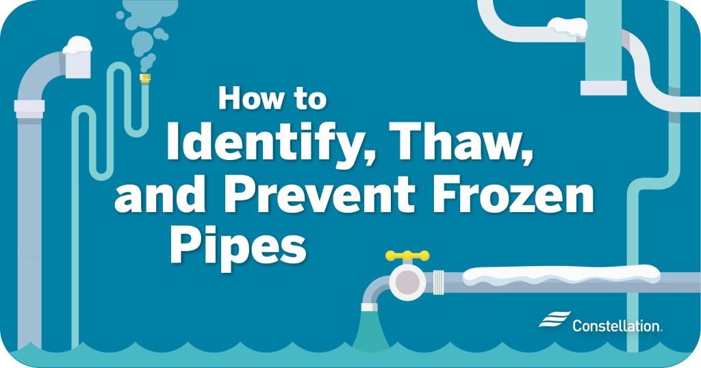 What to do if pipes freeze.