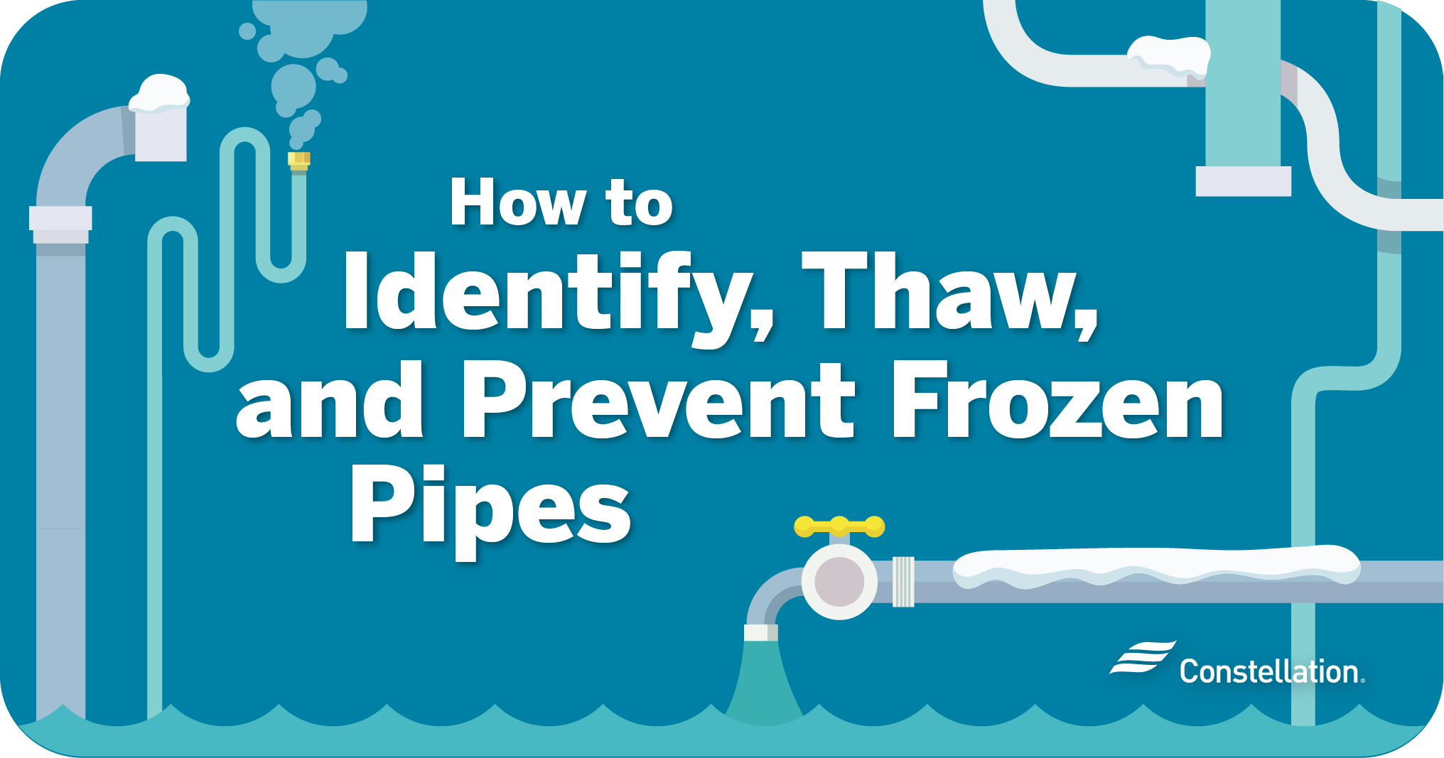 What to do if pipes freeze.