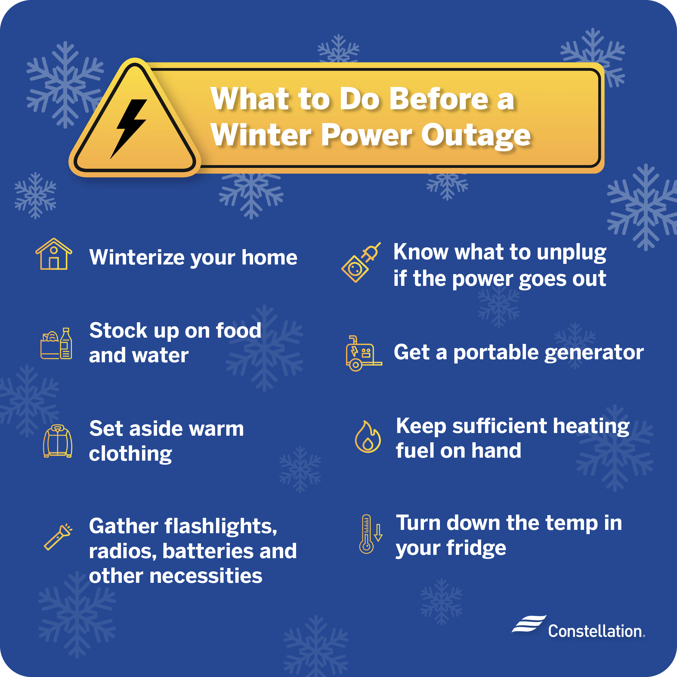 25 Tips on How to Prepare for a Winter Power Outage