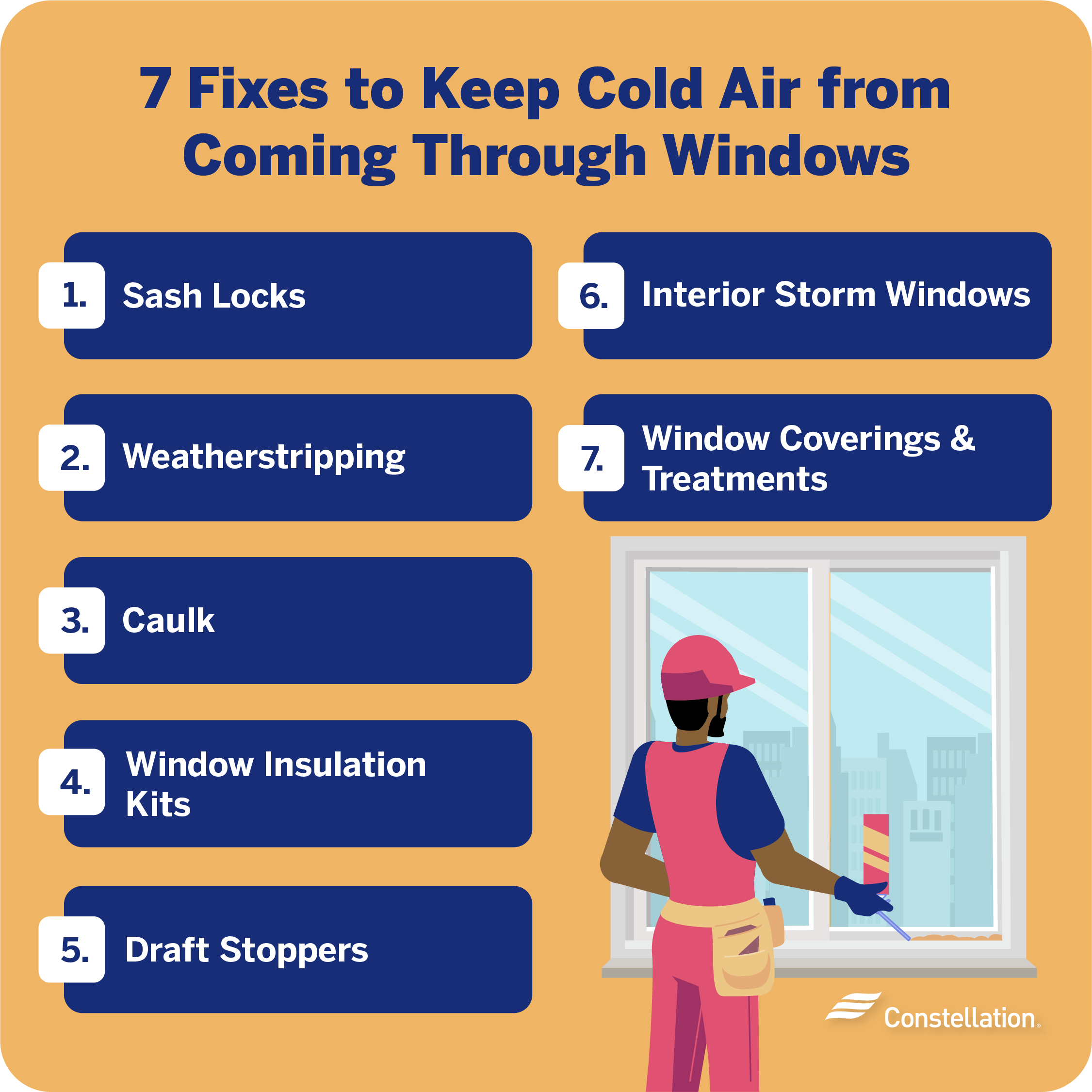 7 Fixes for Drafty Windows and Air Leaks | Constellation