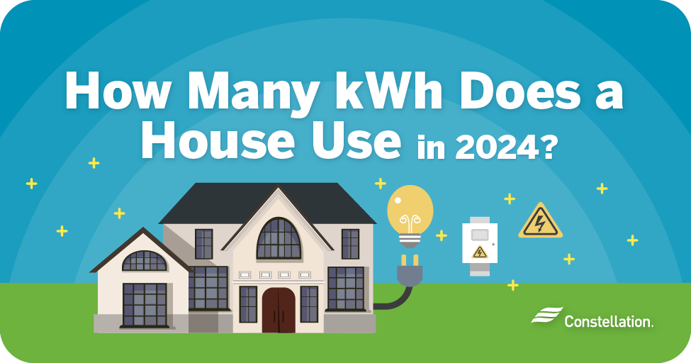 How many kWh does a house use.