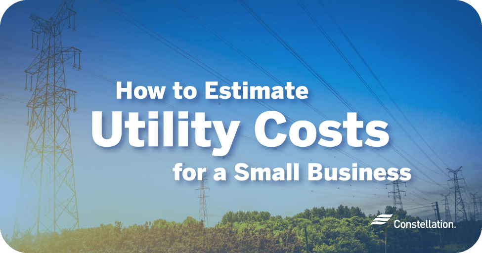 How to estimate utility costs for a business.