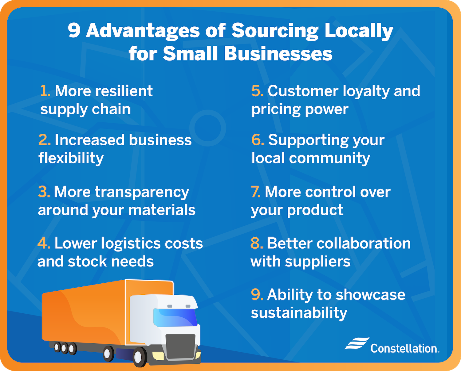 Advantages of local sourcing for small businesses.