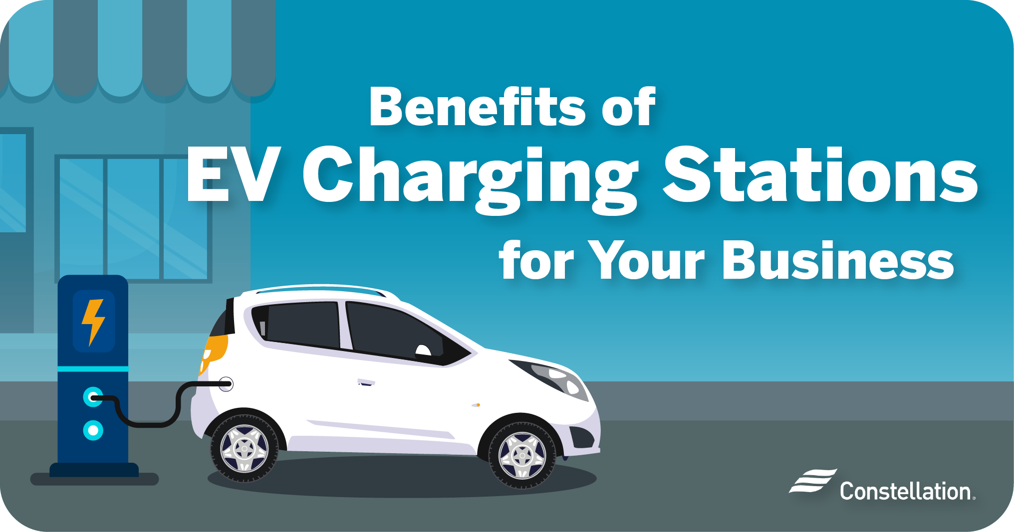 Benefits of investing in commercial EV charging stations.