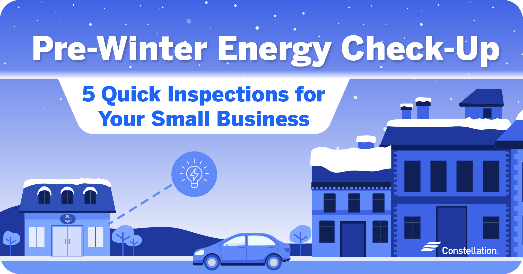 Diy inspections to save on small business energy in the winter.